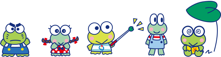 けろけろけろっぴ キャラクター画像